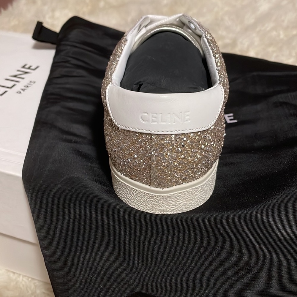 Celine designer sneakers/ brand new/ size 5 - Picture 6 of 7